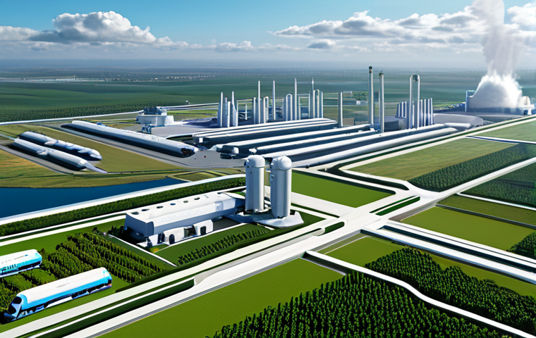 그린 수소 경제 성장 전망 - The Magic of Green Hydrogen (Introduction & Production)**
    A visually captivating and high-tech i...