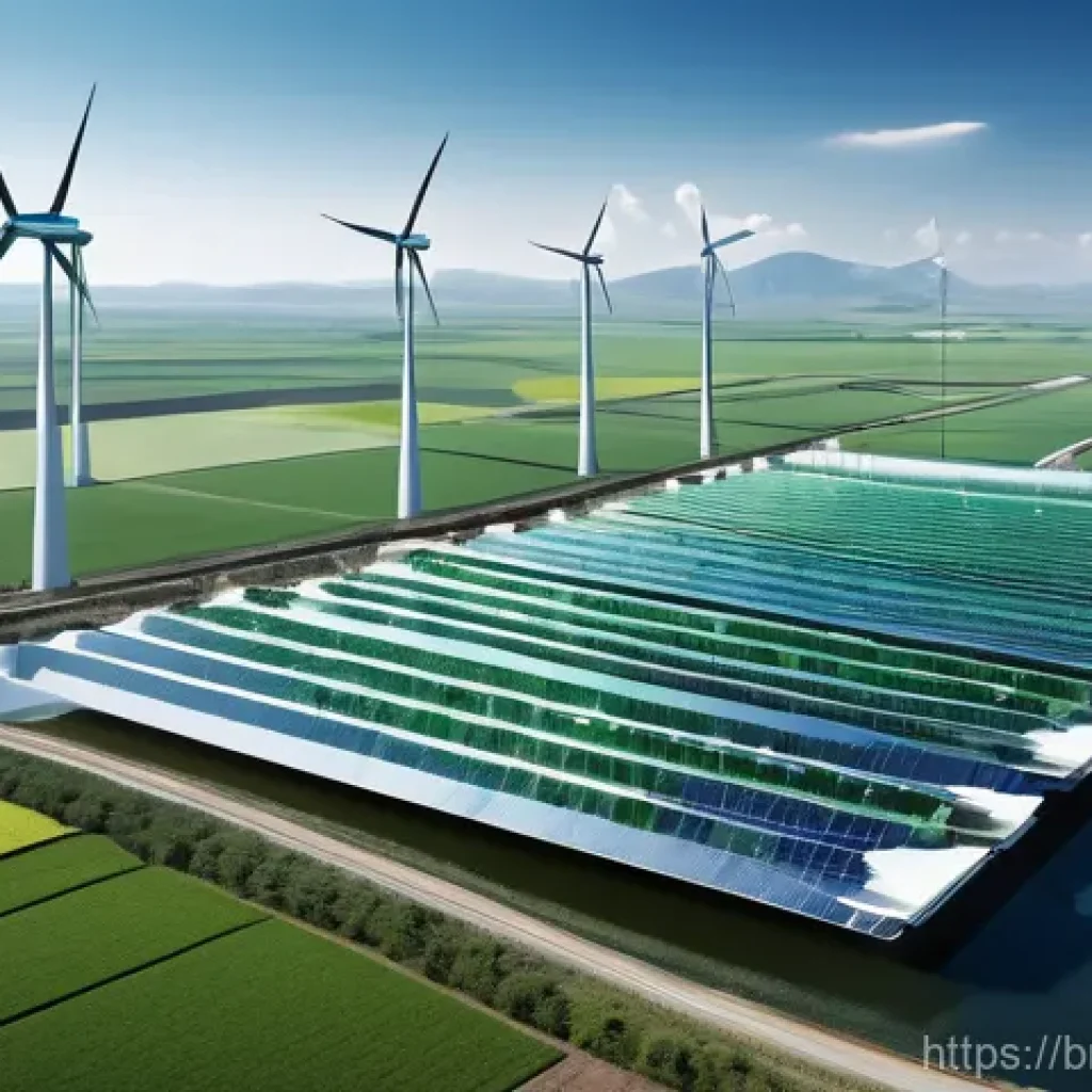 그린 수소와 신재생 에너지의 통합 - **Green Hydrogen Production: The Clean Genesis**
A highly detailed, realistic, and futuristic im...