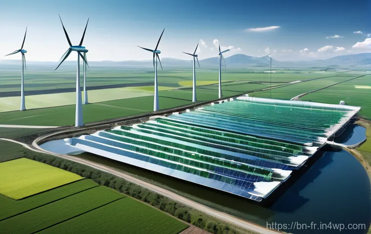 그린 수소와 신재생 에너지의 통합 - **Green Hydrogen Production: The Clean Genesis**
A highly detailed, realistic, and futuristic im...