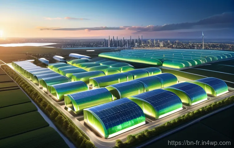 그린 수소와 신재생 에너지의 통합 - **Green Hydrogen Production: The Clean Genesis**
    A highly detailed, realistic, and futuristic im...